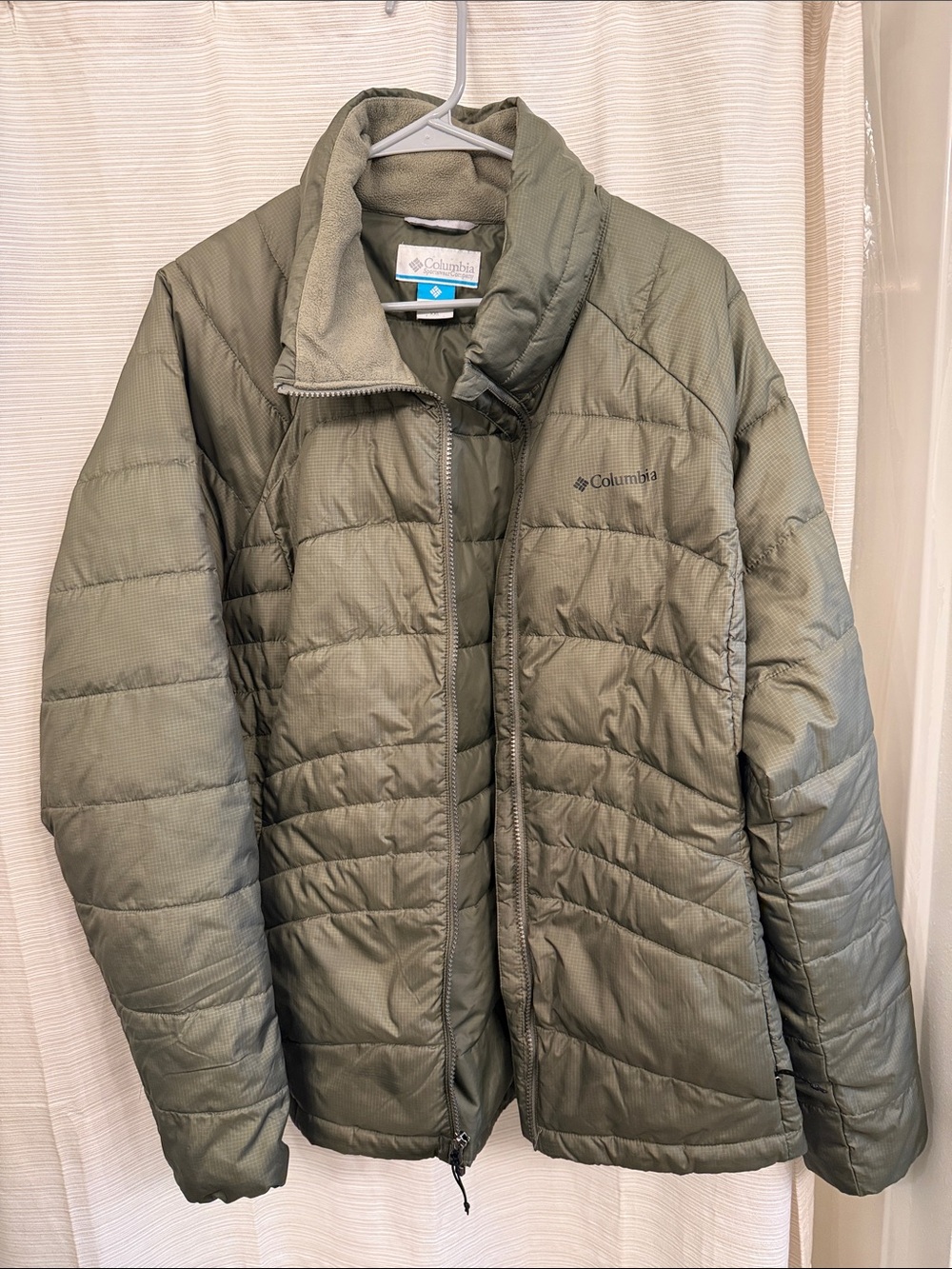 Women’s Columbia Karis Gale stone green jacket XXL VGUC